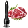 Stainless Steel Beaf Steak Mallet Meat Tenderizer Hammer 21 Pin Hand Press Tool