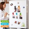 12 Pack Chip Clips Bag Clips, Magnetic Bag Clip for Food Storage Heavy Duty, Plastic Food Clip for Chips, Snack, Kitchen, Refrigerator, Garden, Sewing