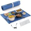 Food Warming Mat Rollable and Portable Electric Warming Tray with Fasting Heating