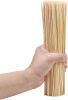 200PCS 12 inch Bamboo Skewers for BBQ,Appetizer,Kabob,Fruit,Cocktail,Chocolate Fountain,Grilling,Kitchen